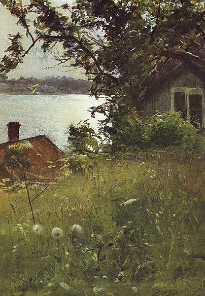 Anders Zorn Evening in June France oil painting art